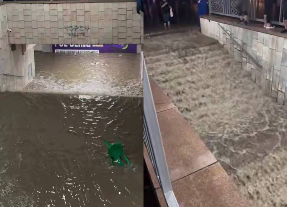 Kuchli yomg‘ir “Chorsu” metro bekati faoliyatiga ta’sir ko‘rsatmadi — FVV